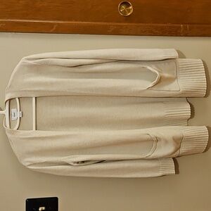 Old Navy Cream Beige Cardigan Sweater